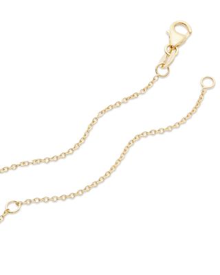 Diamond Flower Pendant Necklace in 14K Yellow Gold, 0.25 tcw