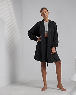 Lunya Washable Silk Robe In Immersed