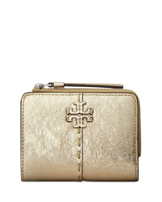 Tory Burch shops McGraw zip wallet