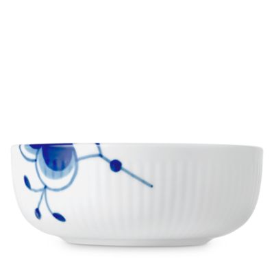 Blue Fluted Mega 4 Piece Serving Set