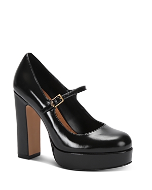 Shop Kurt Geiger Women's Regent High Heel Platform Mary Jane Shoes In Black