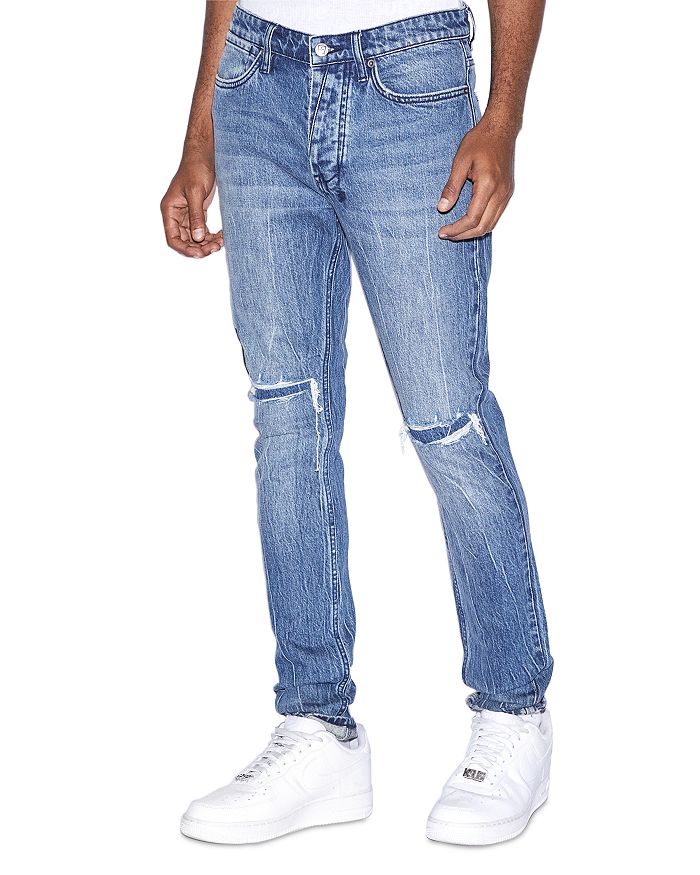 Ksubi Van Winkle Bluuu Skinny Fit Jeans in Denim | Bloomingdale's