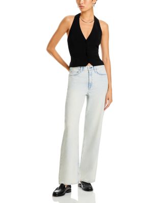 Logan Wide Leg Jeans in Icefall
