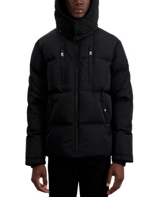 The Kooples Hooded Puffer Jacket