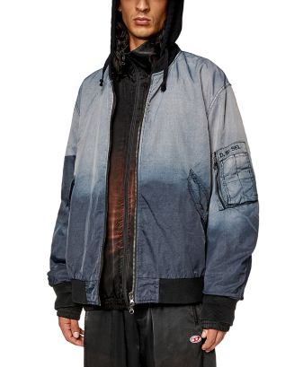 Diesel J-Common Hooded Bomber Jacket | Bloomingdale's Men
