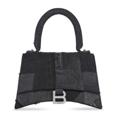 送料込 BALENCIAGA WOMEN'S HOURGLASS SMALL HANDBAG DENIM Balenciaga Hourglass Small Handbag In Denim | Saks Fifth Avenue