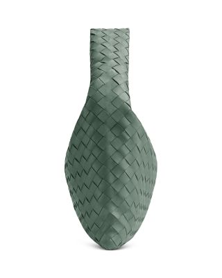 Small Hop Intrecciato Leather Shoulder Bag