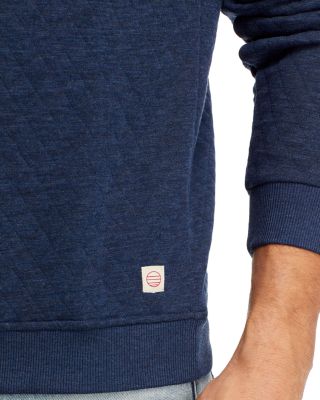 Corbet Quilted Crewneck Sweater