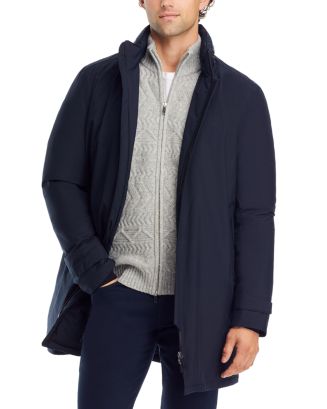 HERNO／GORE-TEX Laminar court LAMINAR OVERSIZE GORE-TEX WINDSTOPPER COAT in Ice for Women