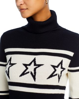 Chopper Wool Star Intarsia Sweater 