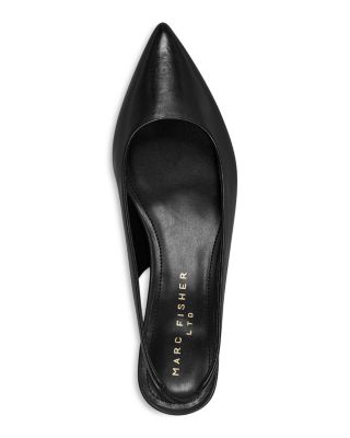 Women's Posey Pointed Toe Slip On Slingback Pumps