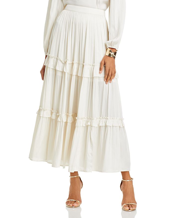White maxi store skirt 100