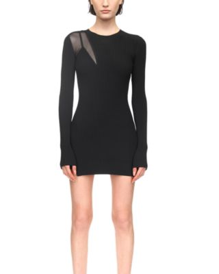 black strapless flowy dress Sommer Strapless Poplin Midi Dress in Black By DISSH main image 0