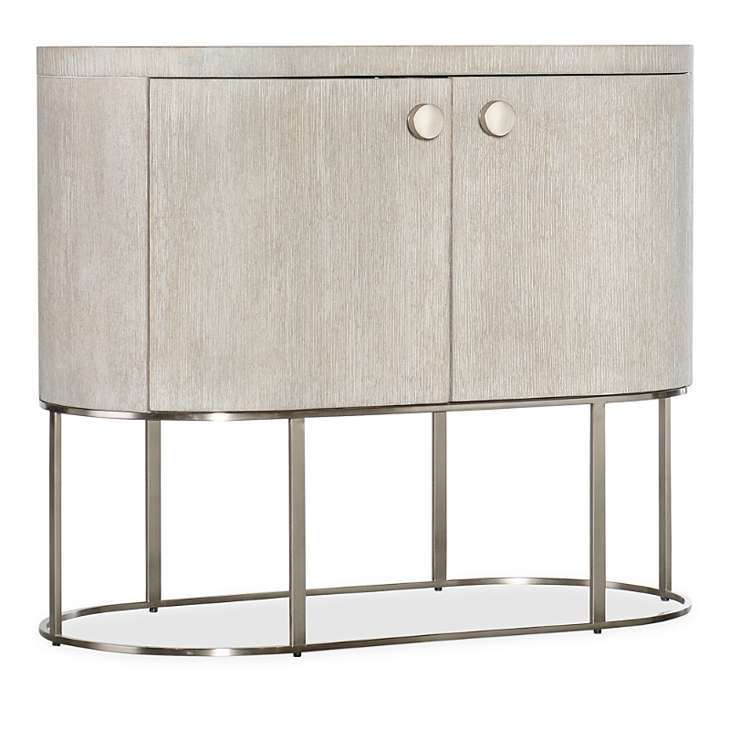 Hooker Furniture Modern Mood Oval Nightstand In Cream