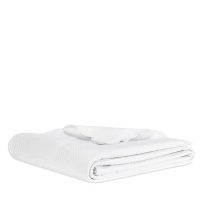 Lands Downunder - Lattice Scallop Coverlet, King