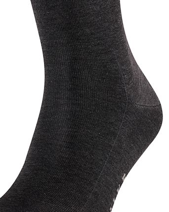 Cotton Blend Fil D'écosse Mid Calf Socks