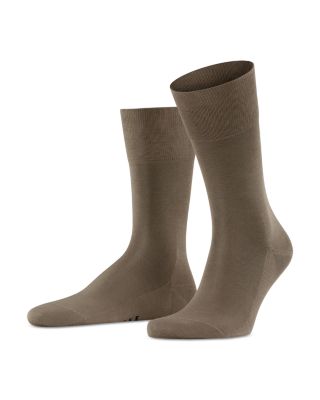 Cotton Blend Fil D'&eacute;cosse Mid Calf Socks