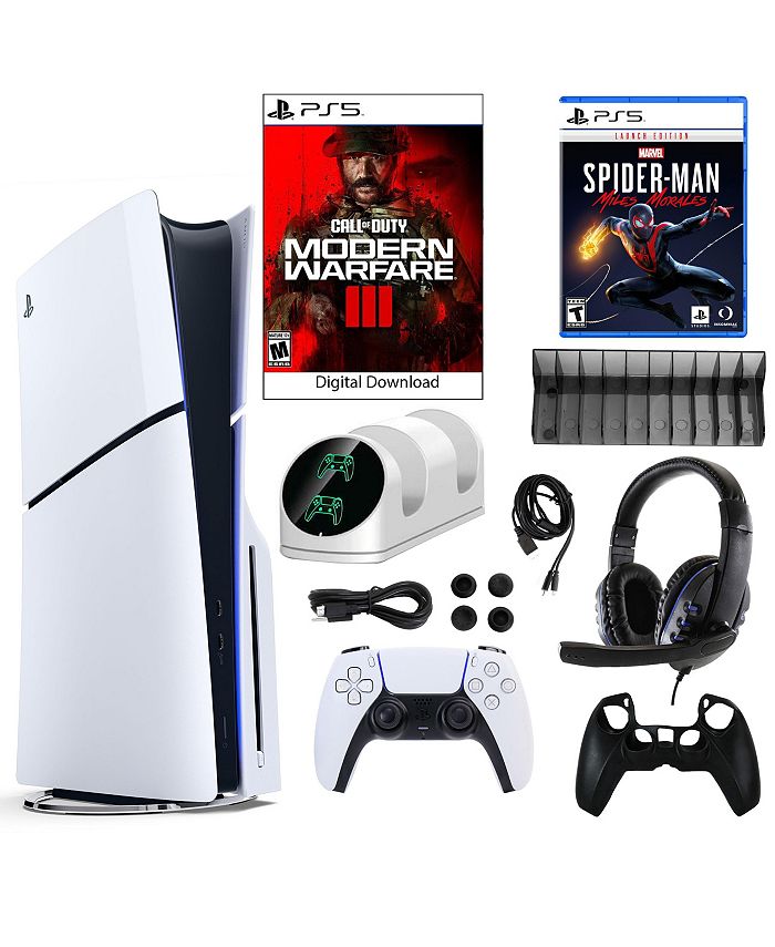 Sony PlayStation 5 Digital Console with Accessories Kit (PS5 Digital  Console)