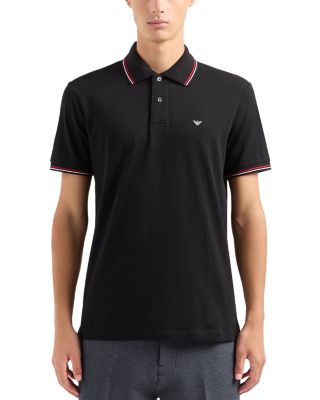 Tipped Stretch Short Sleeve Polo Shirt