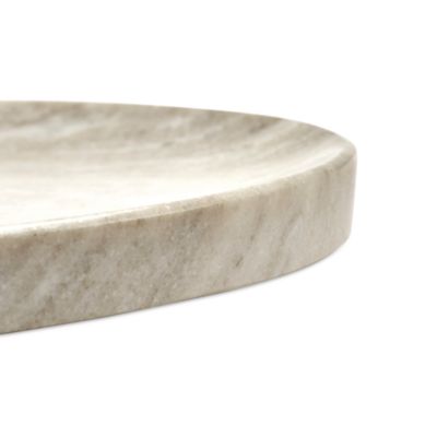 x Kelly Wearstler Dune Light Brown Medium Marble Footed Bowl