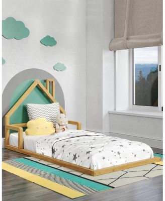 Casita House Twin Floor Bed Frame - Ages 18 months+