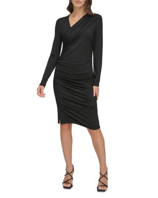 DKNY - Draped Knit Dress