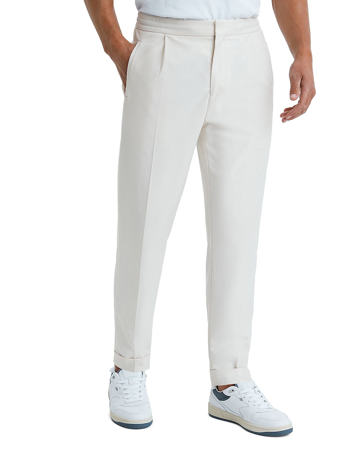 Reiss Brighton Relaxed Fit Pleated Pants
