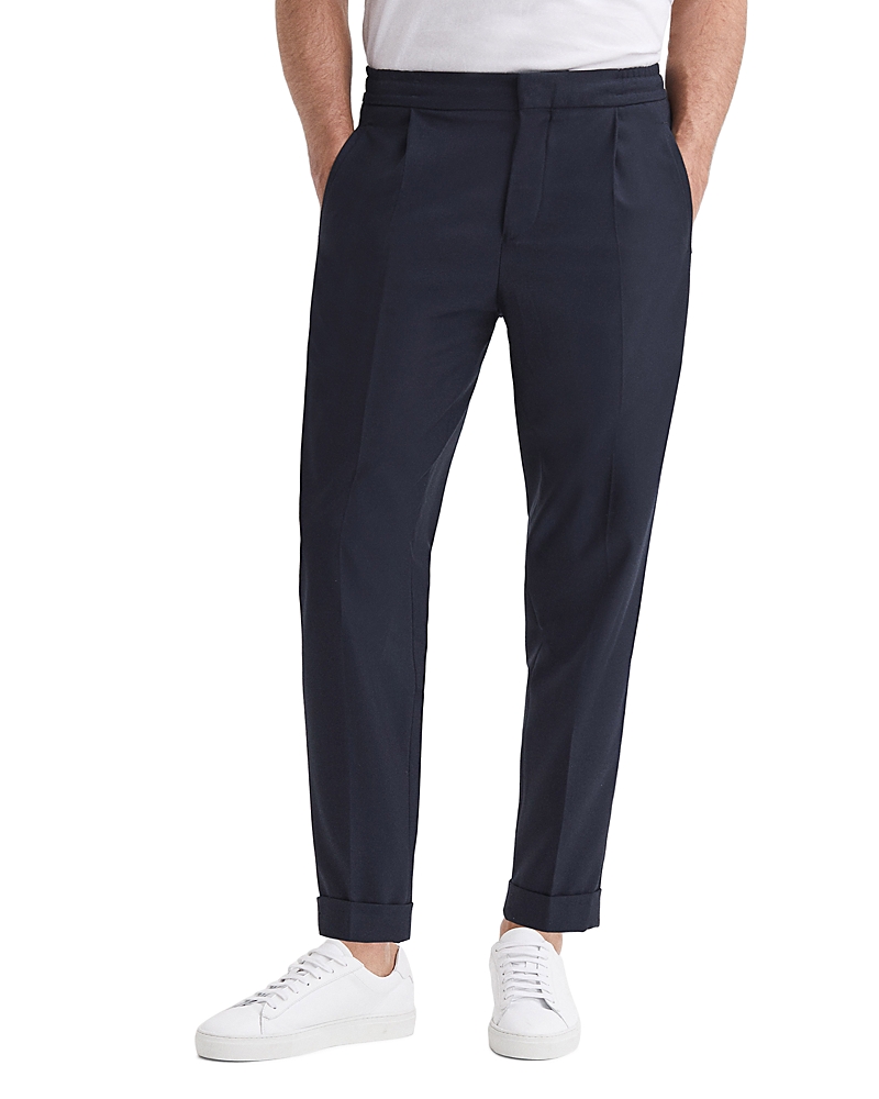 Reiss Brighton Relaxed Fit Pleated Pants