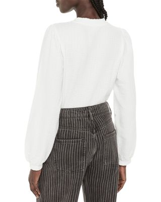 Textured Puff Long Sleeve Sweater