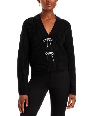 Babysoft Sparkly Bow Embellished Cardigan