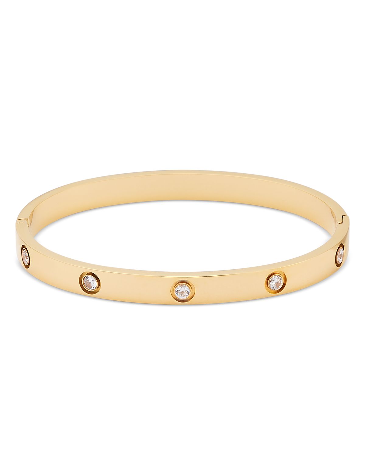 Aqua Crystal Bangle Bracelet