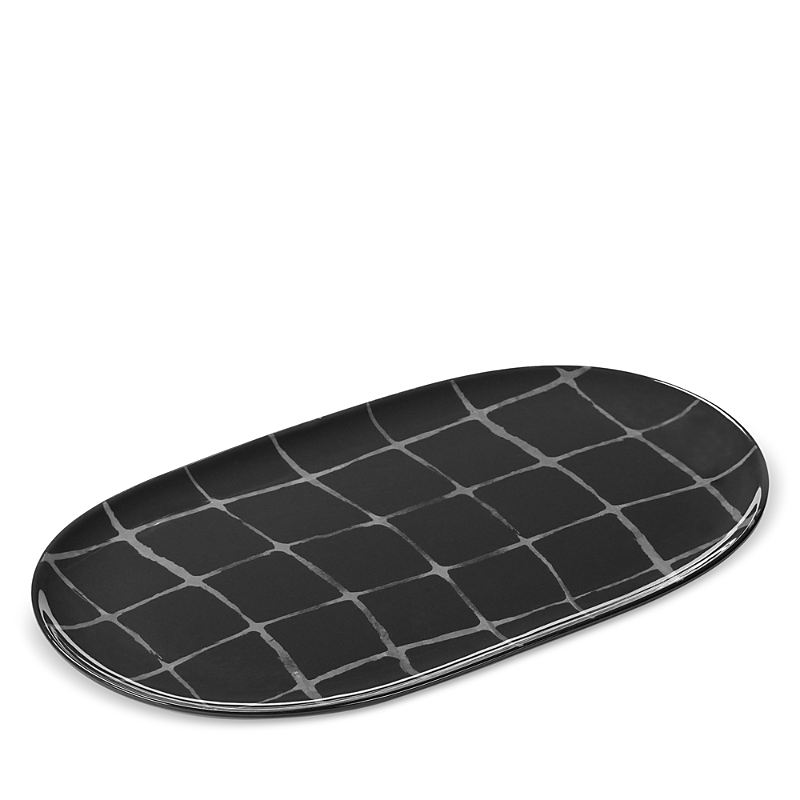 Serax X Kelly Wearstler Zuma Large Serving Platter In Gray