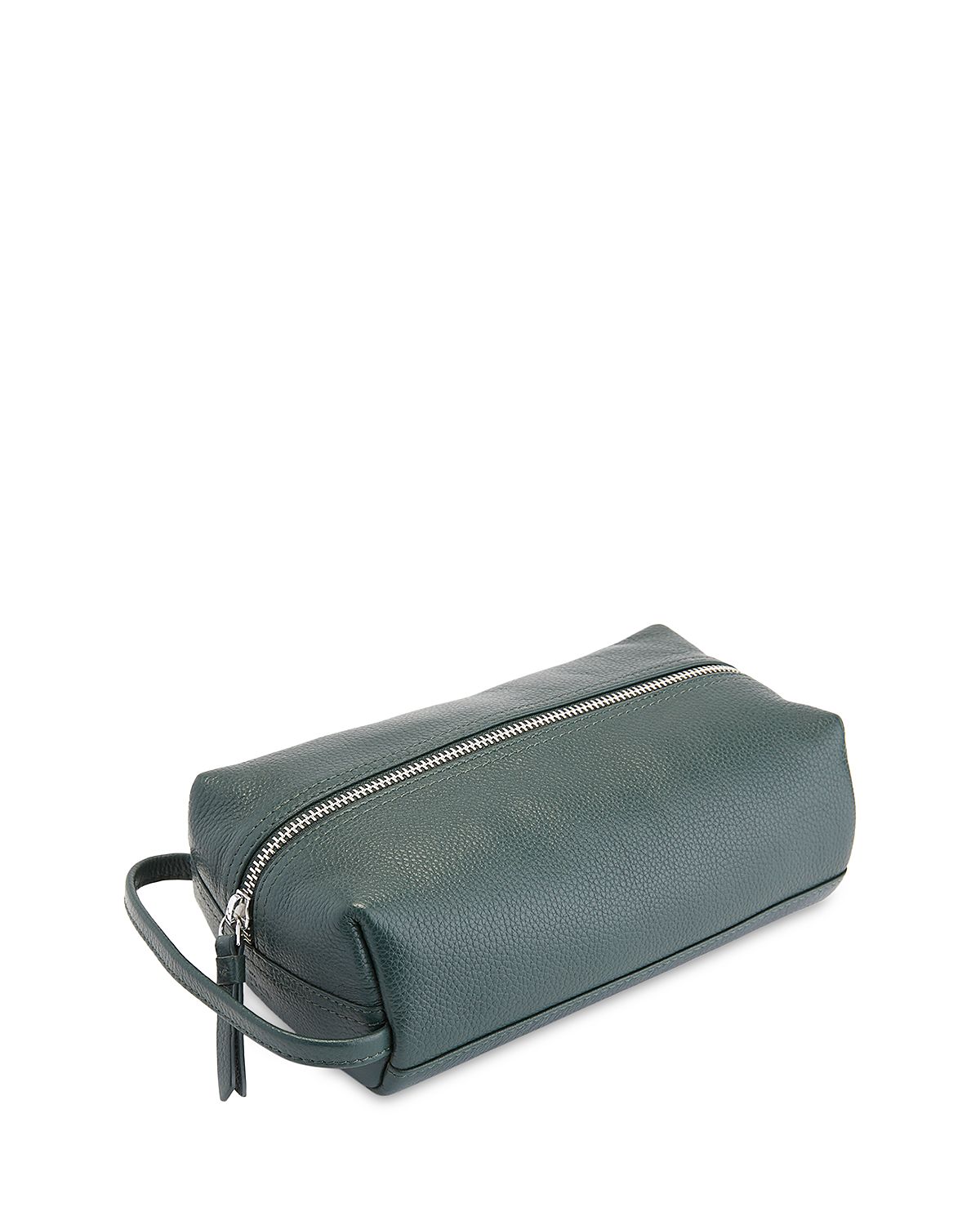 Royce New York Leather Compact Toiletry Travel Bag