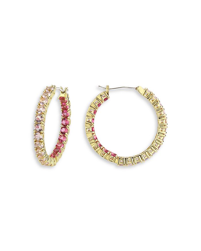 AQUA Large Inside Out Tennis Hoop Earrings Bloomingdale's