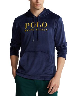 Polo velour hoodie sale