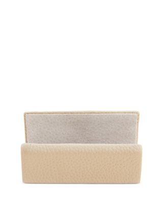 Leather Business Card Holder Display