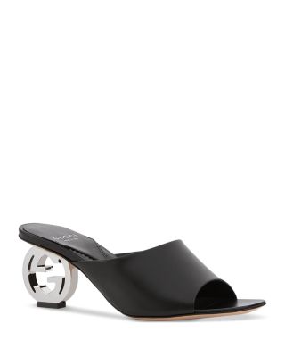 Gucci - Women's Interlocking G High Heel Sandals