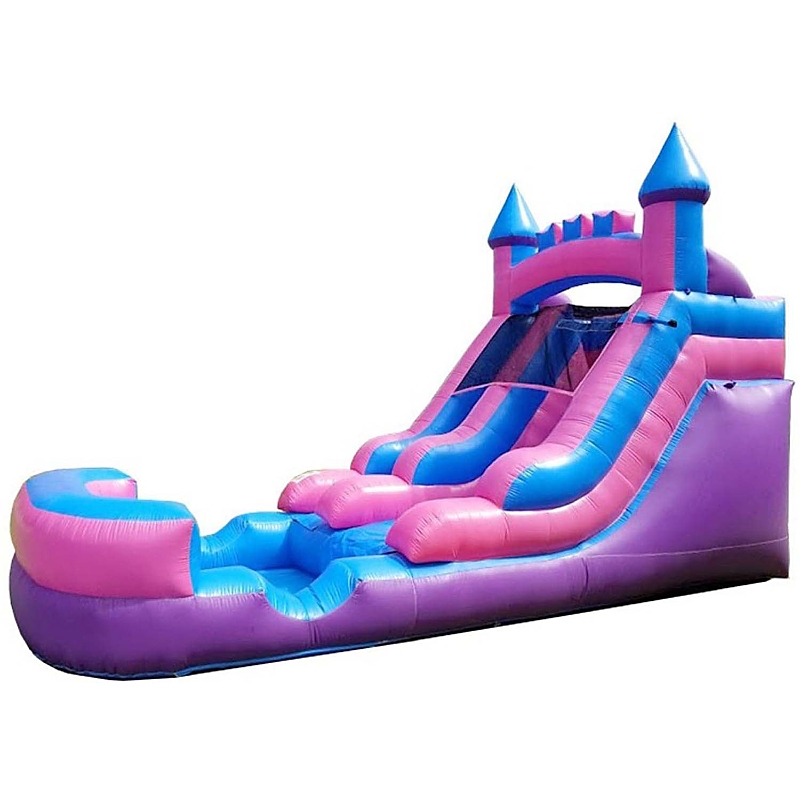 Pogo Bounce House Inflatable Water Slide Without Blower Backyard Inflatable Slide For Summer Fun - Slide With Water Po