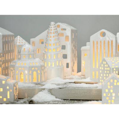 Kahler Urbania Tivoli Lighthouse Glass, White