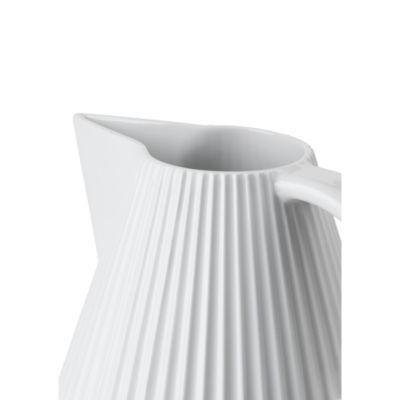 Lyngby Porcelain Tura Jug Vase, White