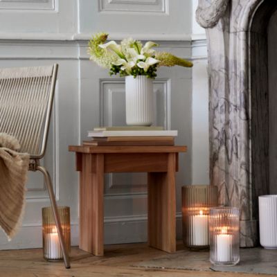 Lyngby Vase, Clear Mouth Blown Glass