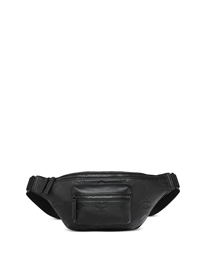 MCM Fursten Medium Maxi Monogram Embossed Leather Belt Bag | Bloomingdale's