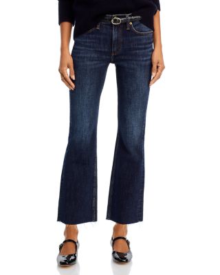 rag & bone Peyton High Rise Ankle Bootcut Jeans in Sienna Denim