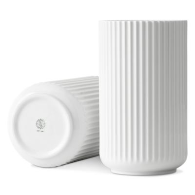 Lyngby Porcelain Vase, White Porcelain