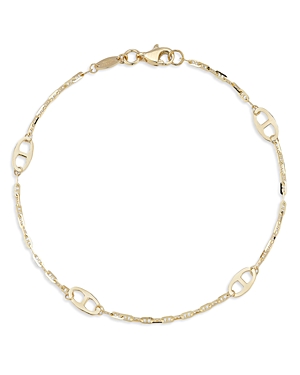 Bloomingdale's Mariner Link Bracelet In 14k Yellow Gold