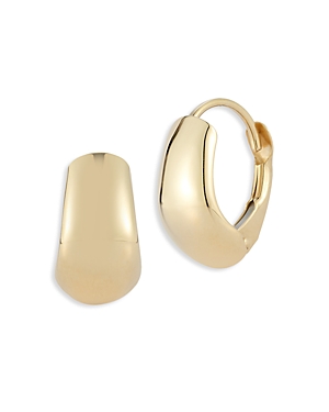 Bloomingdale's Bold Huggie Earrings in 14K Yellow Gold