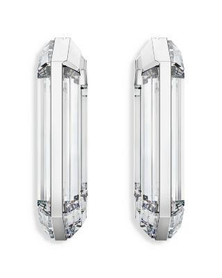 Lucent Crystal Hoop Earrings