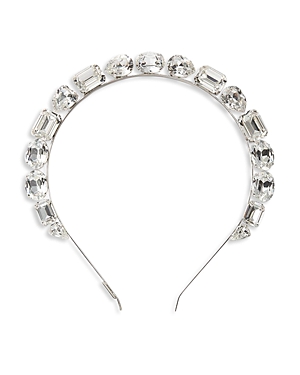 Lelet Ny Jules Crystal Headband In Silver