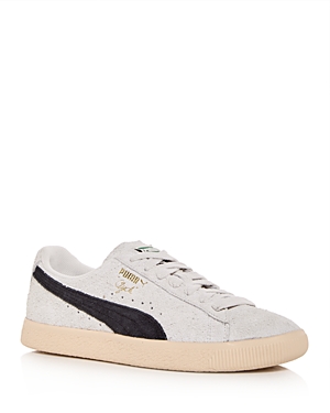 Puma Clyde Hairy Basketball Sneaker In Grey