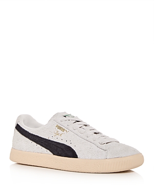 Shop Puma Men's Clyde Og Low Top Sneakers In Grey